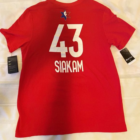 2020 NBA All-Star Nike Pascal Siakam Dri-Fit Tee - Picture 2 of 2